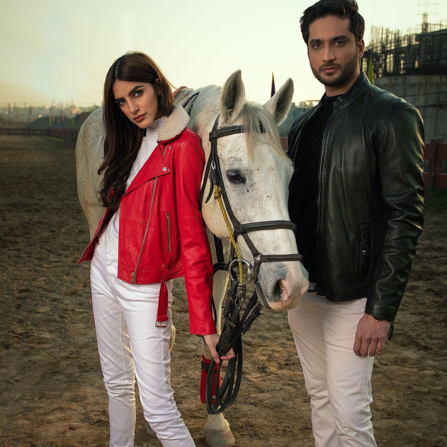 Red Perfecto Jacket-4