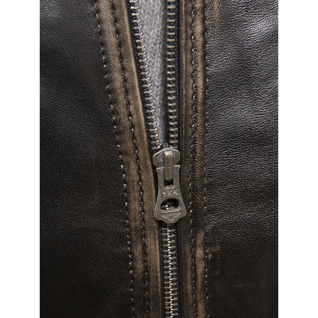 MENS VINTAGE LEATHER BIKER JACKET ERIN-4